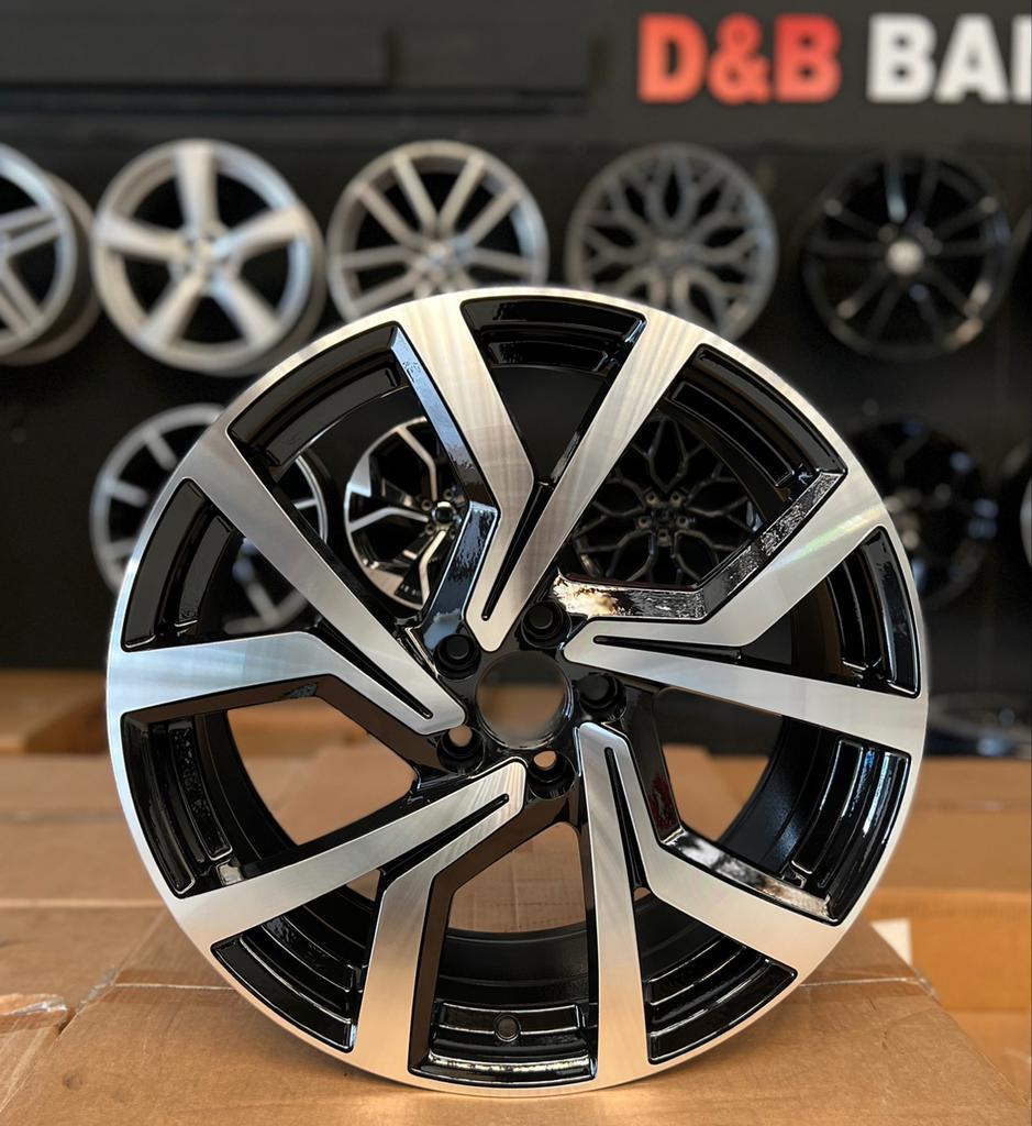 17 18 inch brescia look 5x100 Vw polo Gti taigo t cross seat, 215 mm, Velg(en), Nieuw, 17 inch