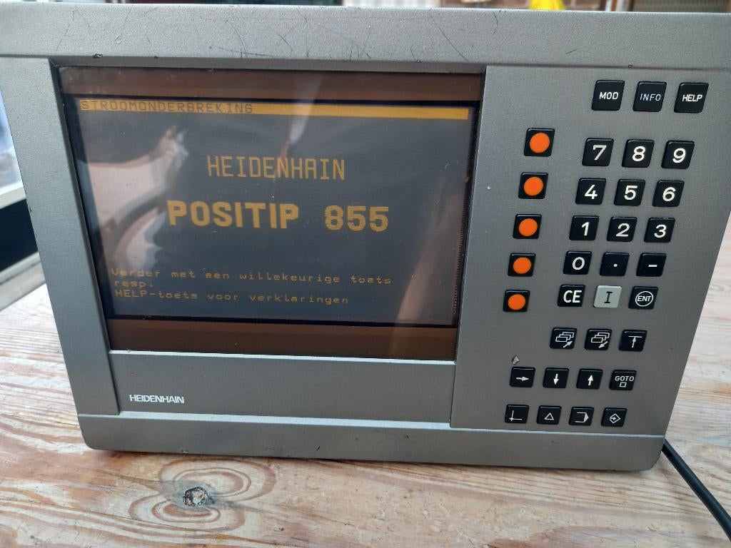 HEIDENHAIN Positip 855, Ophalen of Verzenden, Gebruikt, Metaaldraaibank