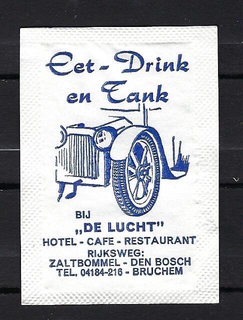 2671 Bruchem hotel cafe rest DE LUCHT, Ophalen of Verzenden, Nederland