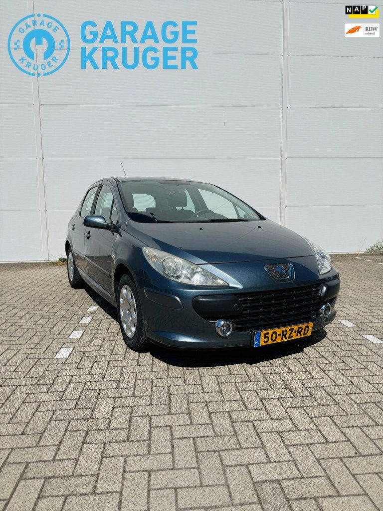 Peugeot 307 1.6-16V XS, Auto's, Stof, Gebruikt, Zwart, 4 cilinders