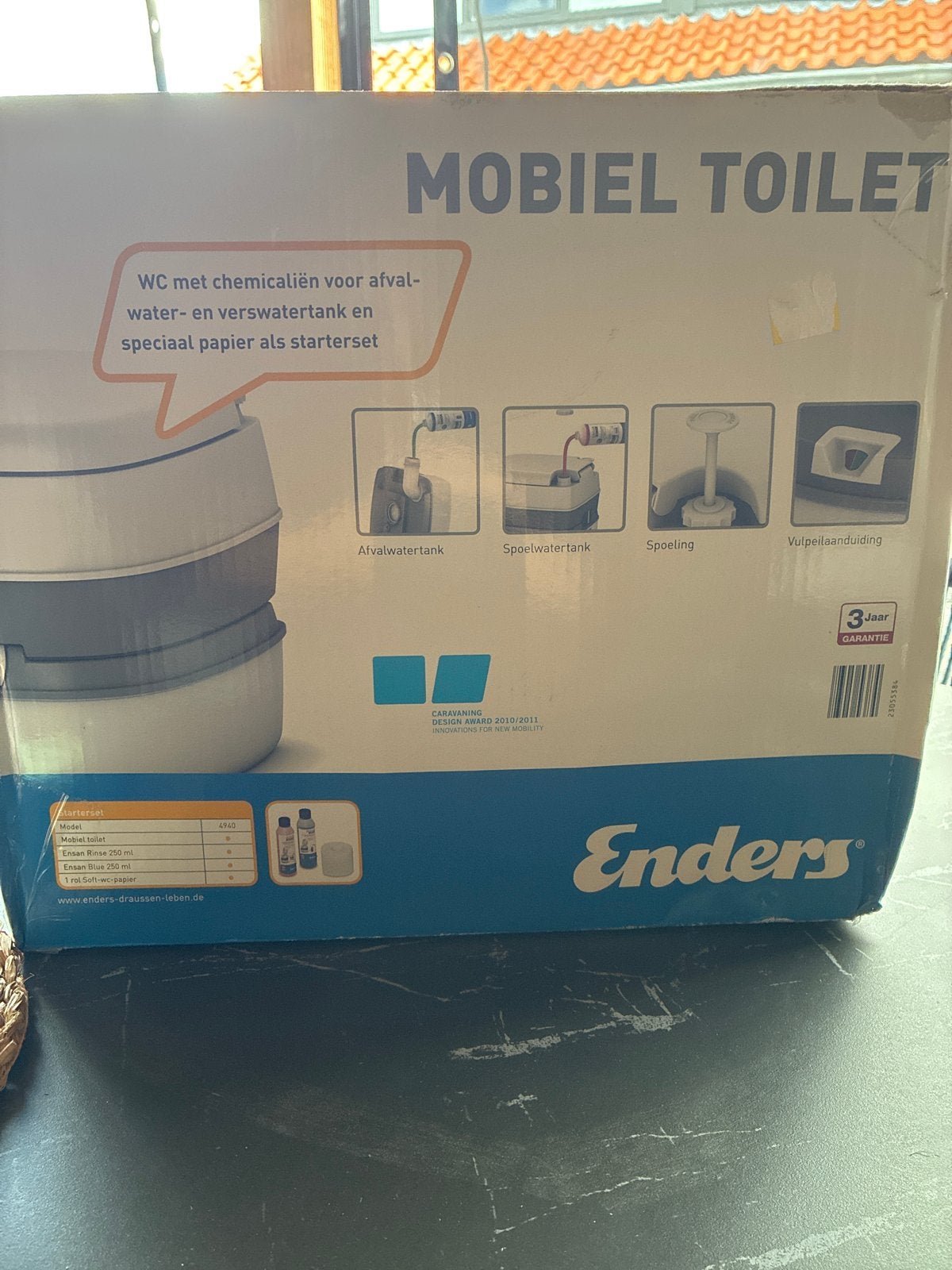Endres Mobiel Toilet - Nieuw in doos, Ophalen, Nieuw
