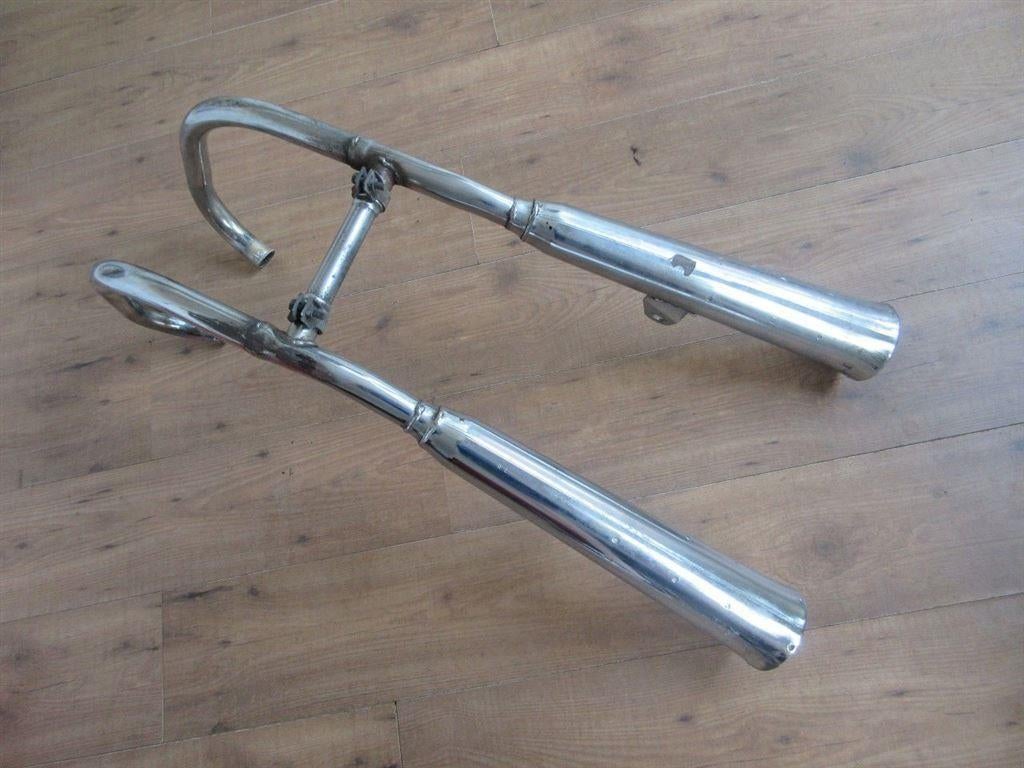 Kawasaki LTD305 uitlaat compleet KZ305 uitlaten LTD Z305 CSR, Ophalen, Gebruikt