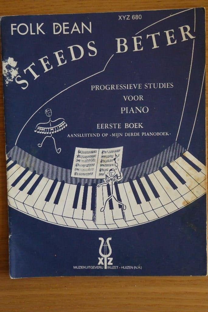 Steeds Beter Vol.1 - Folk Dean, Gebruikt, Les of Cursus, Ophalen of Verzenden, Piano