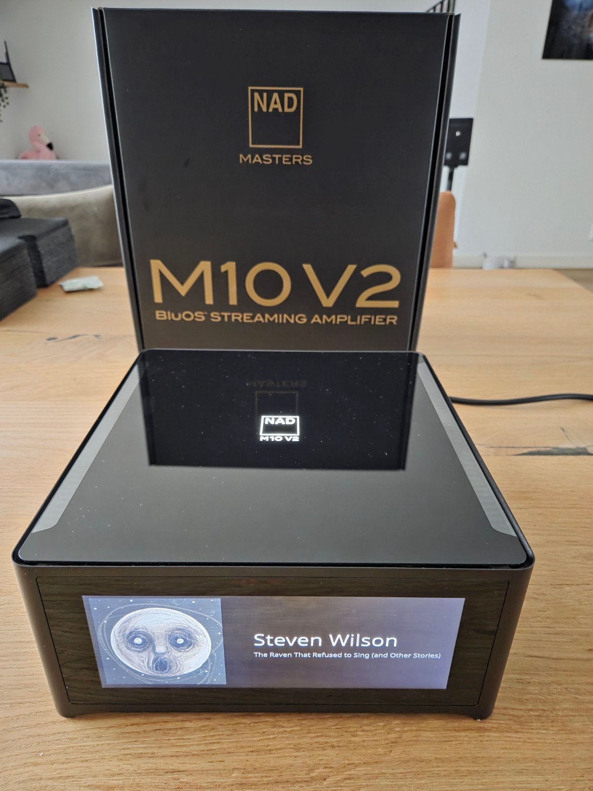 NAD M10 V2 BluOS Streaming Versterker, Overige merken, Ophalen of Verzenden, Zo goed als nieuw, 60 tot 120 watt