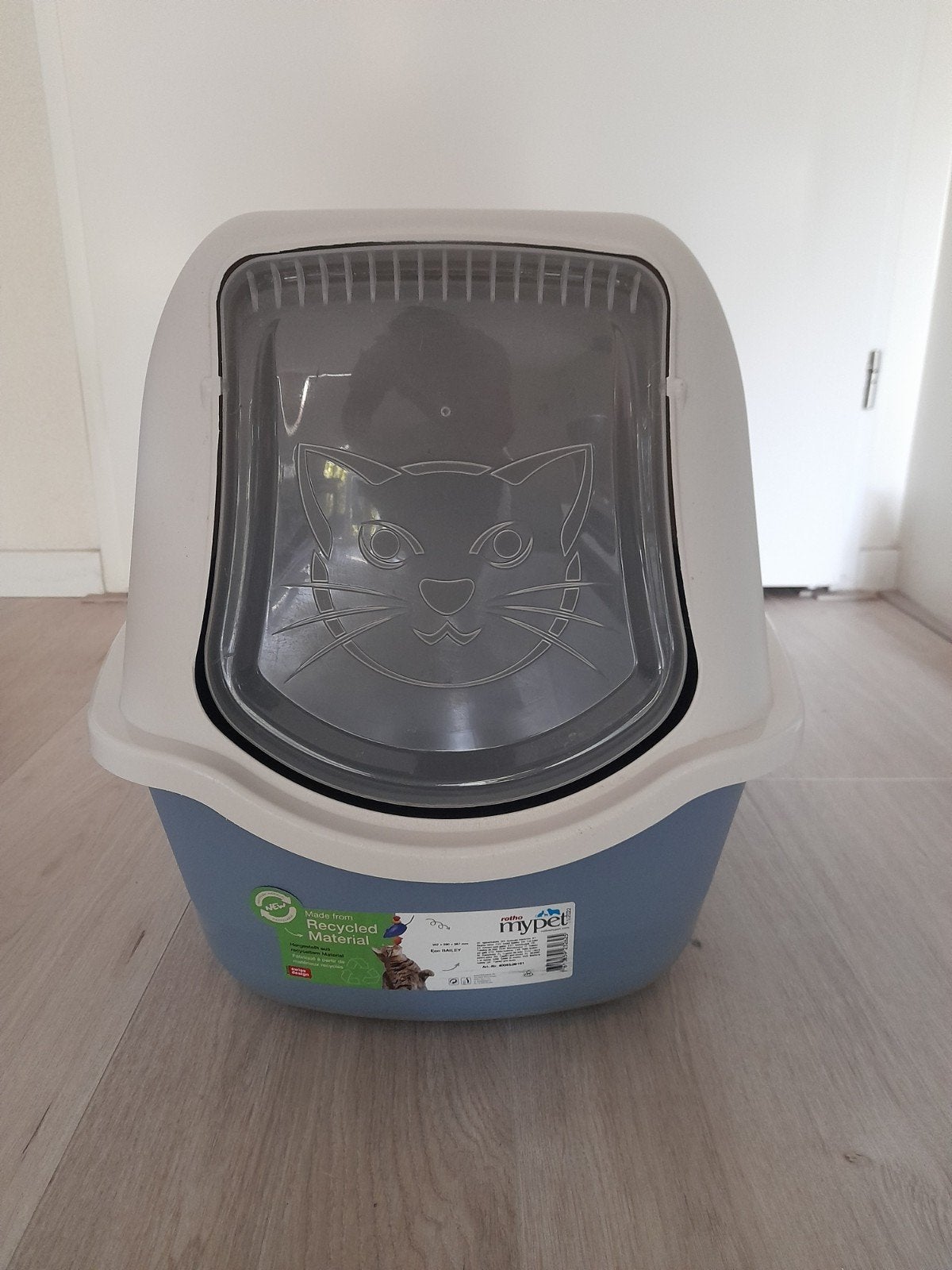 Kattenbak zgan, Ophalen, Zo goed als nieuw