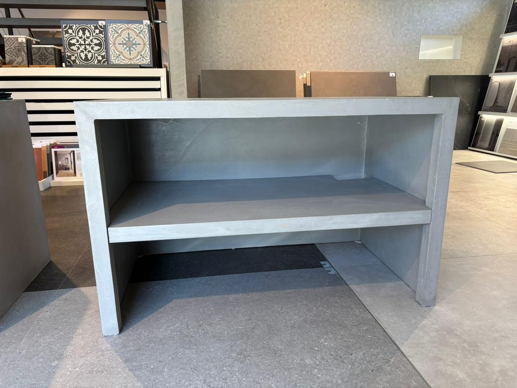 Betonlook bureau/tafels, Ophalen of Verzenden, Zo goed als nieuw