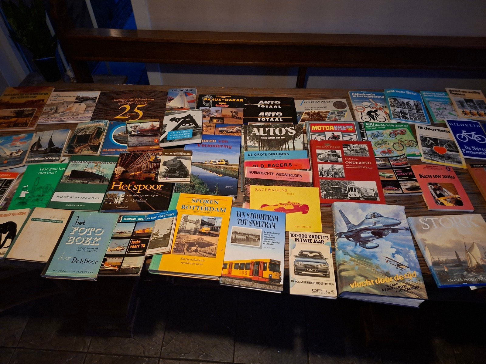Grote verzameling oude lees- en kijkboeken (rommelmarkt), Ophalen, Gelezen, Verschillende onderwerpen