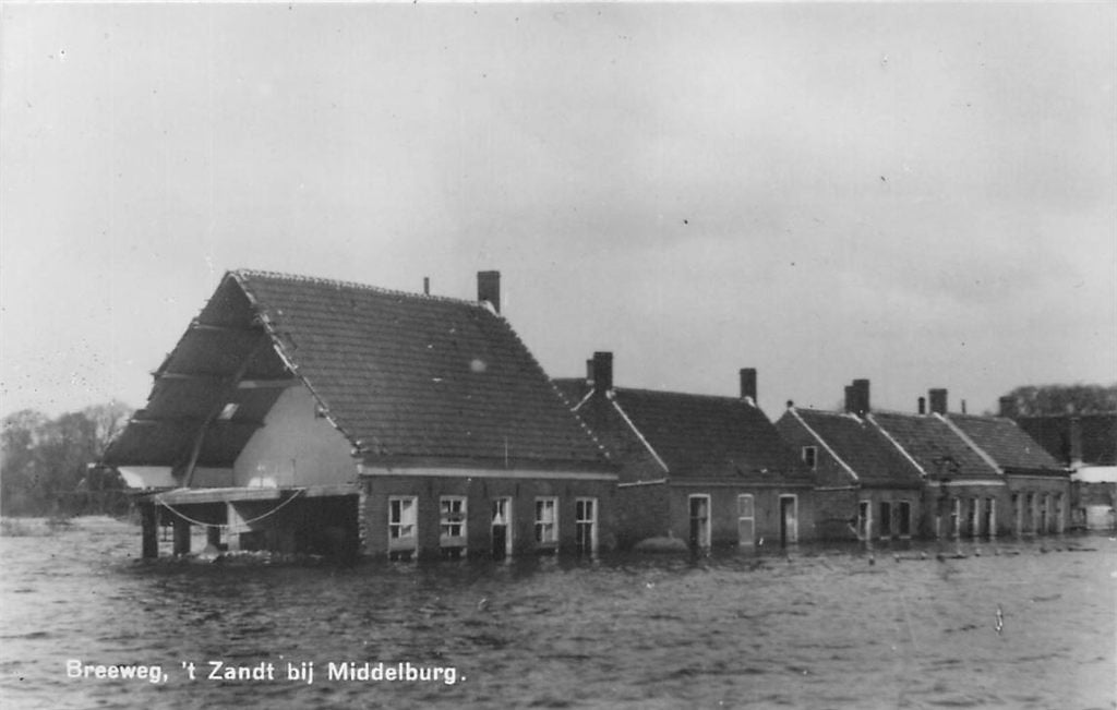 378-339-015 Middelburg t Zandt Breeweg, Verzamelen, Ansichtkaarten | Nederland, Zeeland, Voor 1920, Verzenden