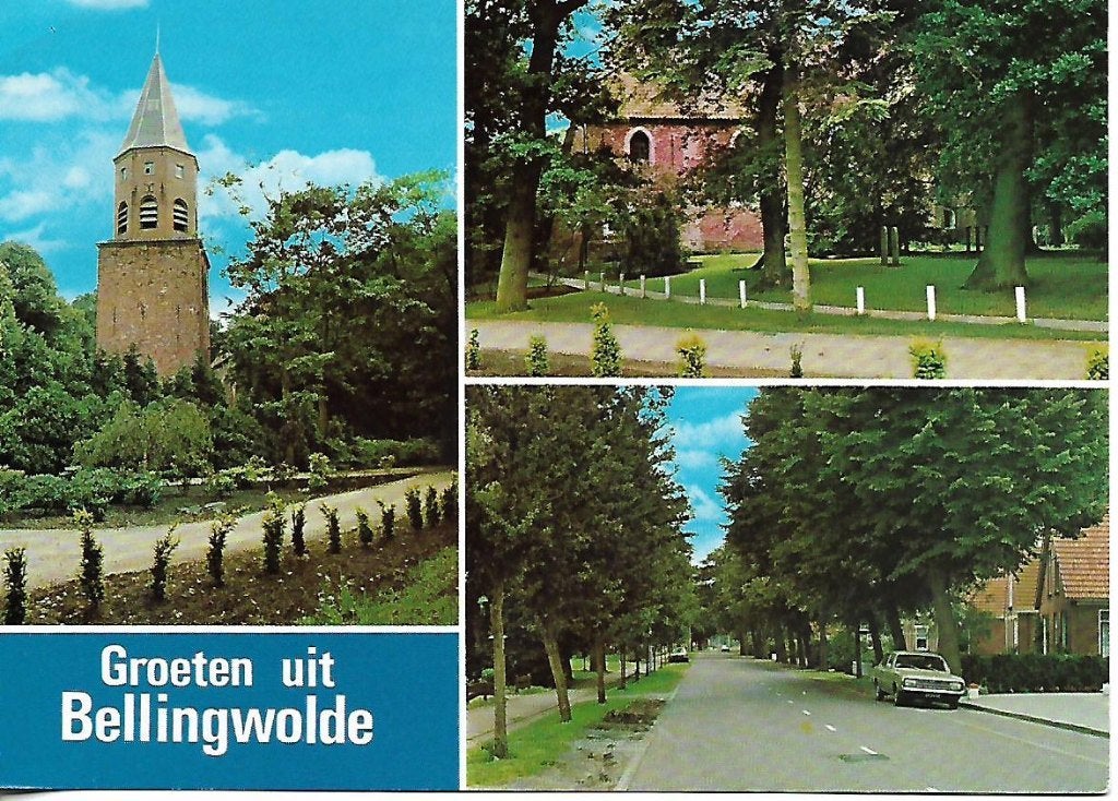 Bellingwolde- -3-luik., Verzenden, 1980 tot heden, Gelopen, Groningen