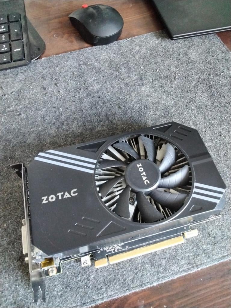 Zotac GeForce GTX 1060 3GB GDDR5 Grafische Kaart, PCI-Express 3, Gebruikt, HDMI, Ophalen of Verzenden