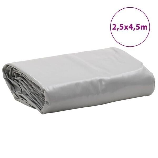 NIEUW Robuust dekzeil 4 5x2.5 m grijs 650gr/m² VidaXL

Van €, Doe-het-zelf en Verbouw, Zeil en Folie, 10 tot 15 m², Venlo, Nieuw
