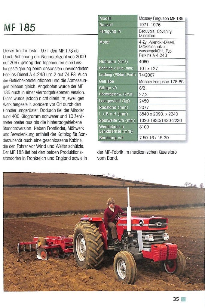 Massey Ferguson - Traktoren 1953-1989, Boeken, Verzenden, Nieuw, Ulf Kaack, Tractor en Landbouw