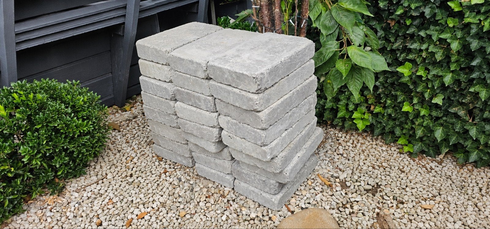 abbeystone pomposa 20x30 + opsluitbanden 100x15, Tuin en Terras, Ophalen, Nieuw, Minder dan 5 m², Beton