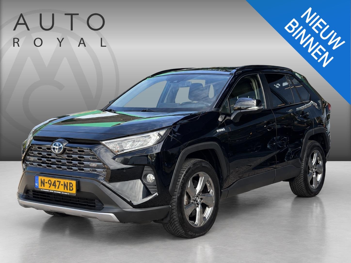Toyota RAV4 2.5 Hybrid First Edition APPLE CARPL/ANDROID AUT, Stof, Gebruikt, 4 cilinders, 2487 cc