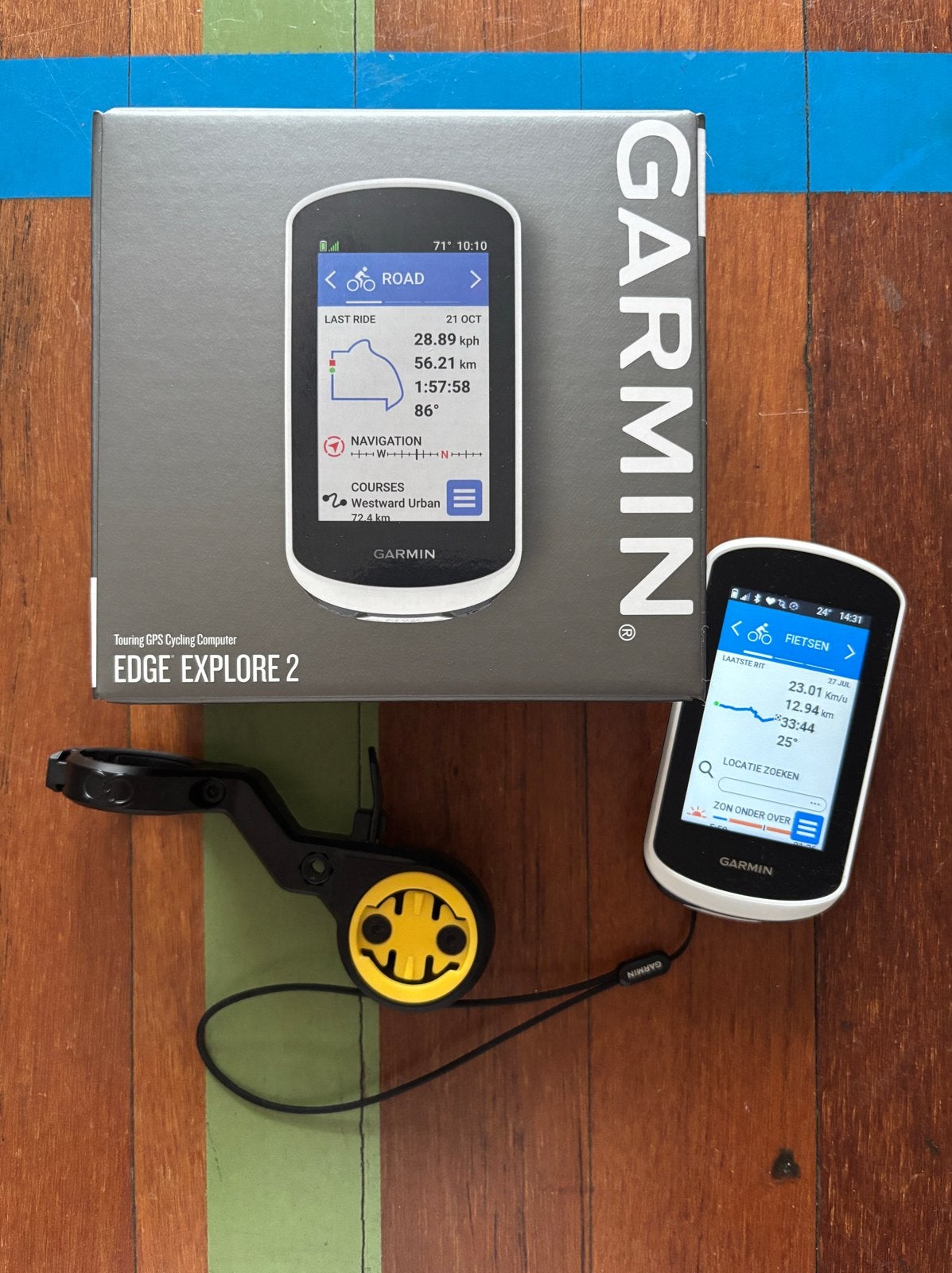 Garmin Edge Explore 2 - incl. HideMyBell, Fietsen en Brommers, Fietsaccessoires | Fietscomputers, Ophalen of Verzenden, Draadloos