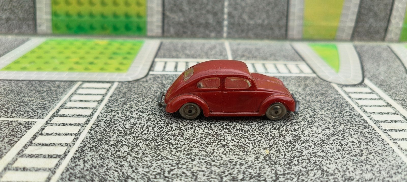 Oude Lego VW kever., Hobby en Vrije tijd, Modelauto's | 1:87, Verzenden, Gebruikt, Auto, Overige merken