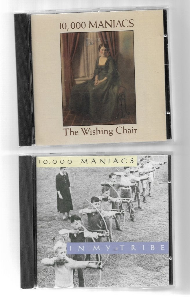 10,000 Maniacs:   The Wishing Chair + In My Tribe, Ophalen of Verzenden, Gebruikt