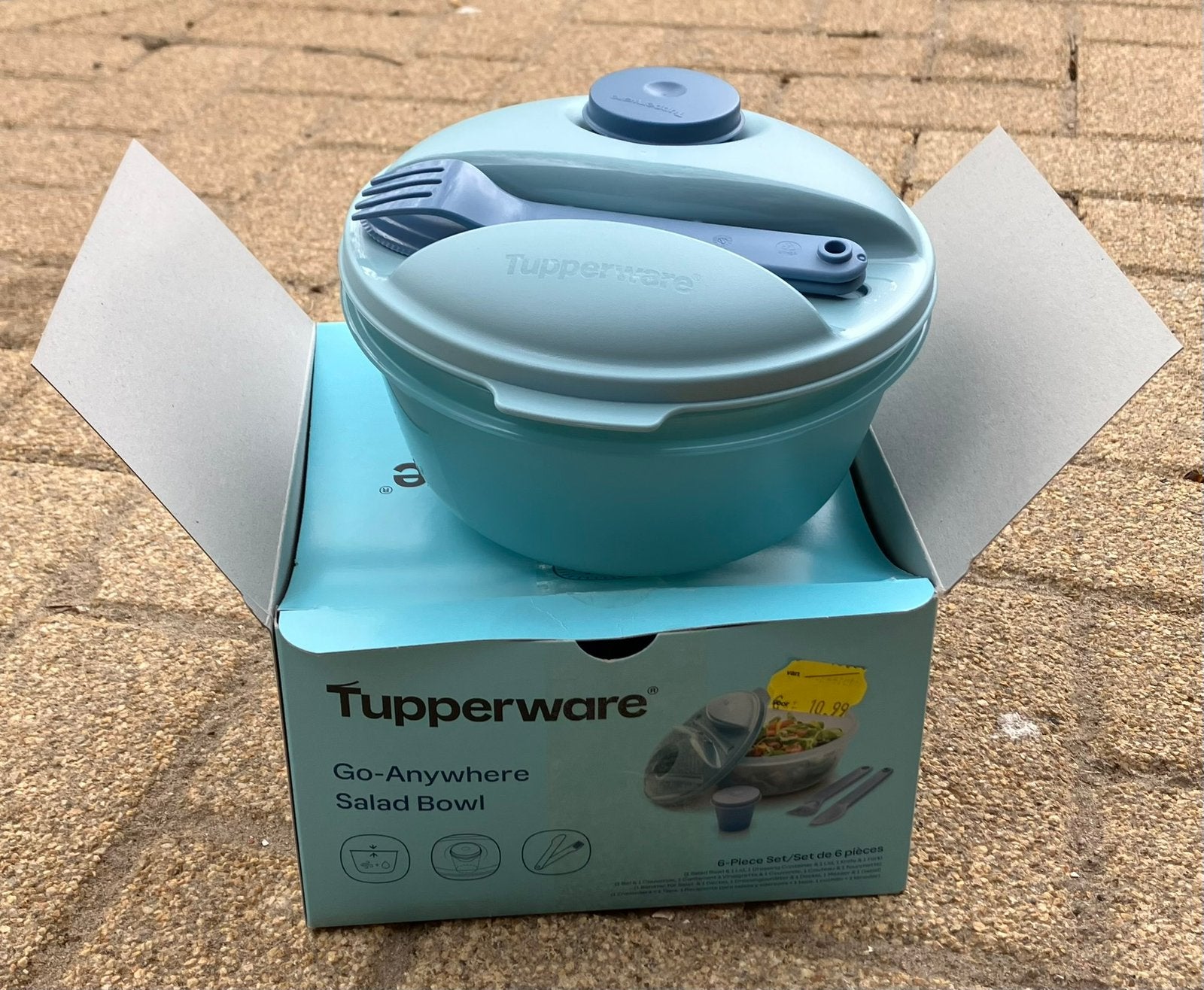 Tupperware kom bestel en saus bekertje nw, Ophalen of Verzenden, Nieuw, Bak of Kom