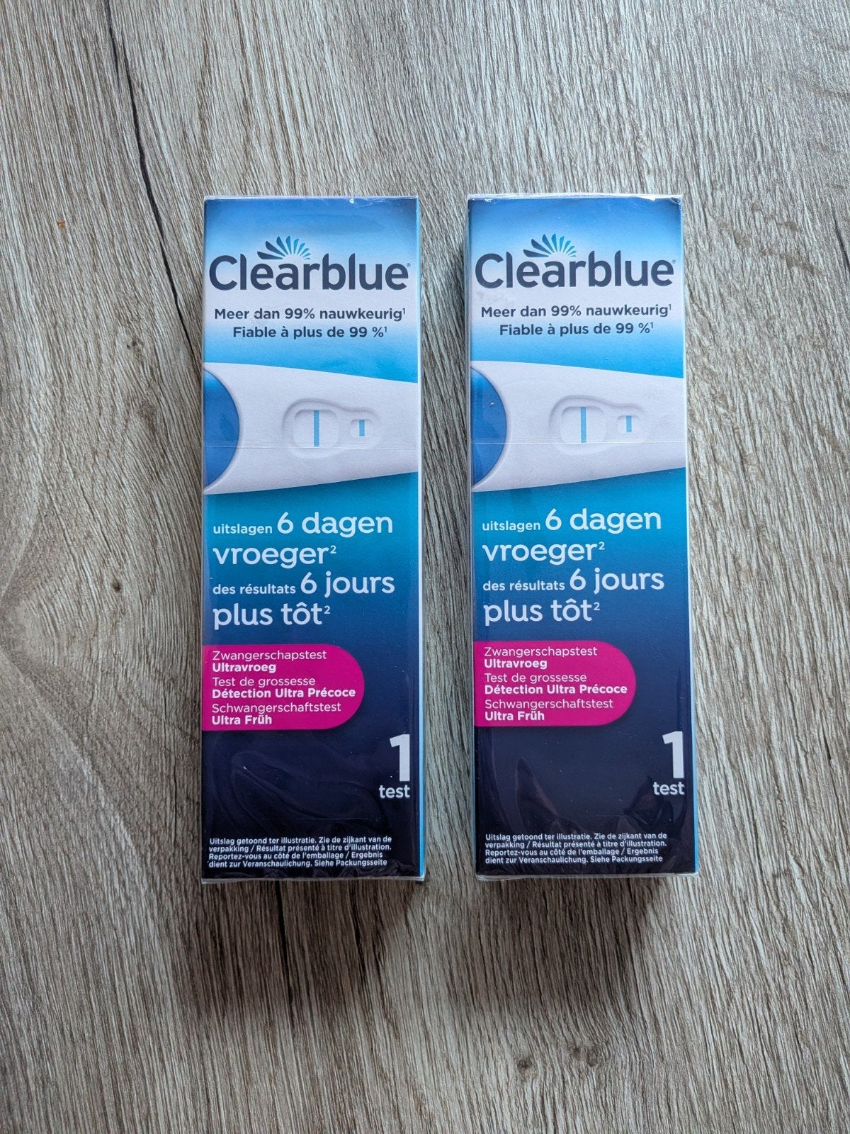 Clearblue ultravroege zwangerschapstest, Ophalen of Verzenden, Nieuw