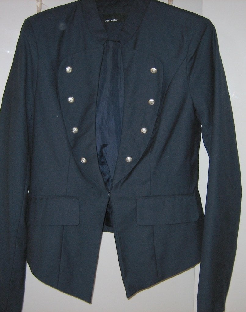 Donker / marine blauw colbert in maat 38 M Vero Moda, Maat 38/40 (M), Blauw, Ophalen of Verzenden, Zo goed als nieuw