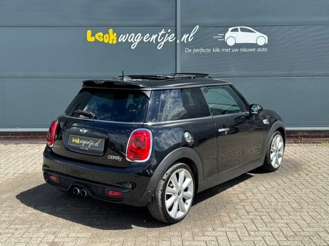 Mini Mini 2.0 Cooper S Chili *pano *leder *stoelv. *climate, Voorwielaandrijving, 1998 cc, Gebruikt, Zwart