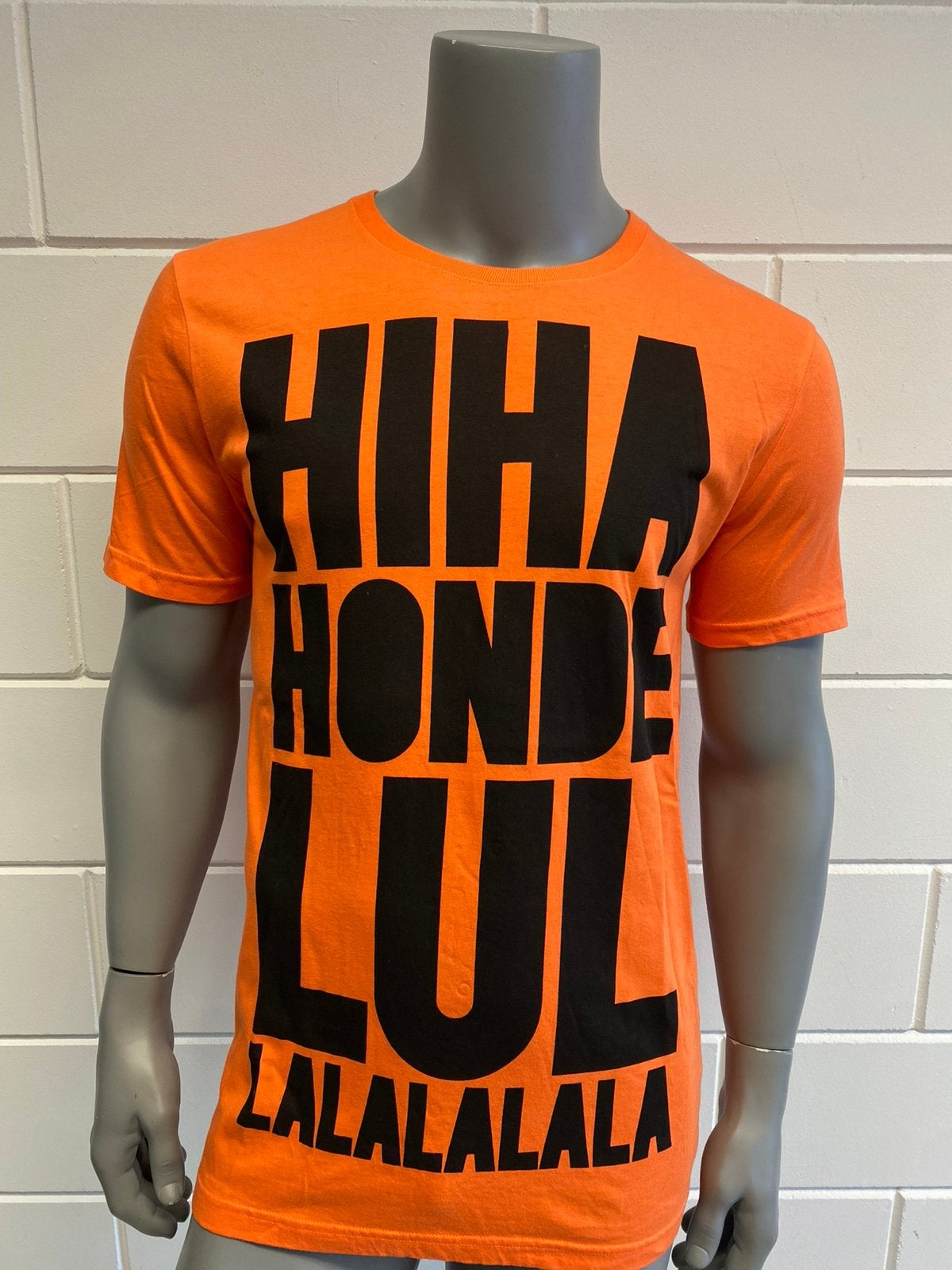 T-shirt heren WK voetbal oranje, Ophalen of Verzenden, Zo goed als nieuw, Maat 52/54 (L), Oranje