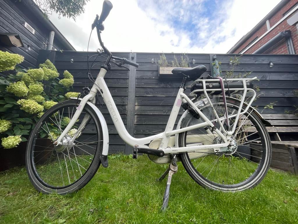 Stella elektrische fiets - Wit, inclusief oplader, 51 tot 55 cm, Ophalen, Gebruikt, Overige merken