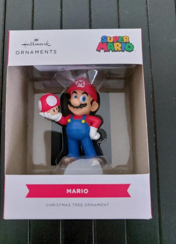 Super Mario Hallmark Christmas Tree Ornament Kerst Sealed, Verzamelen, Verzenden, Nieuw
