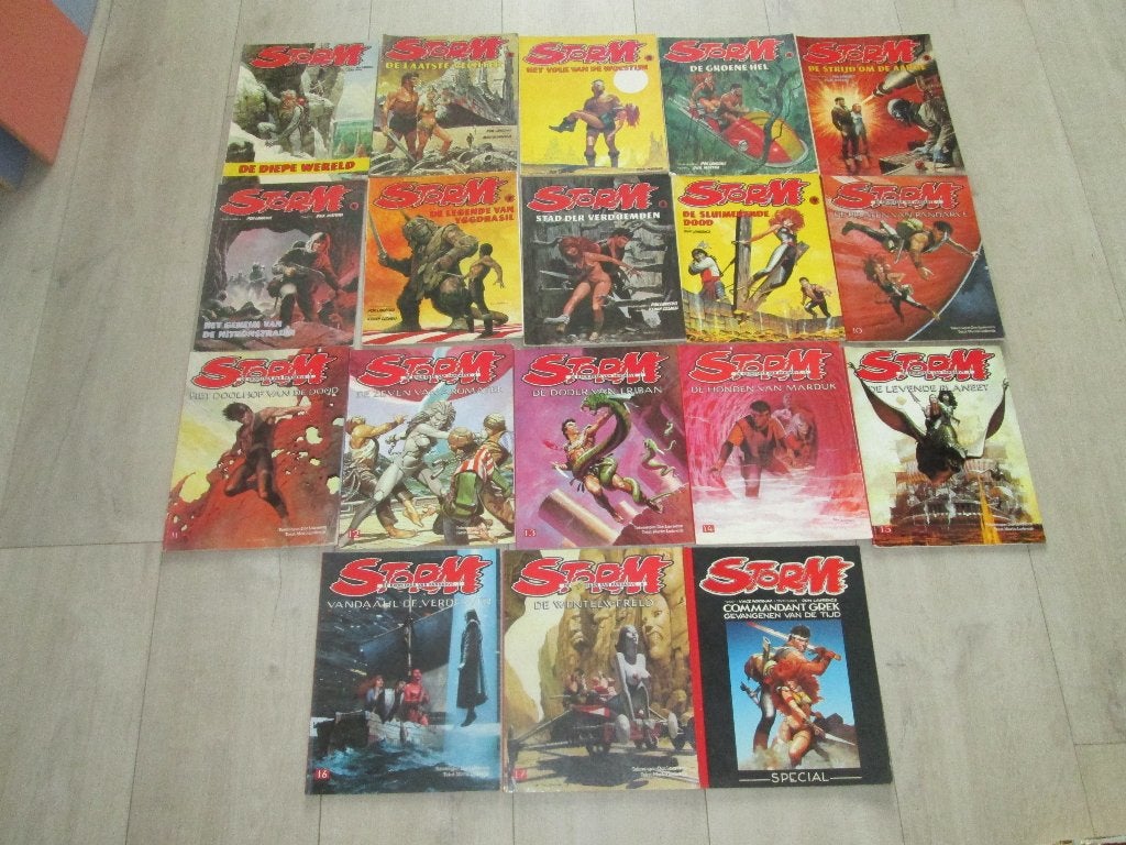 Storm ( 18 delen), Meerdere stripboeken, Ophalen of Verzenden, Zo goed als nieuw
