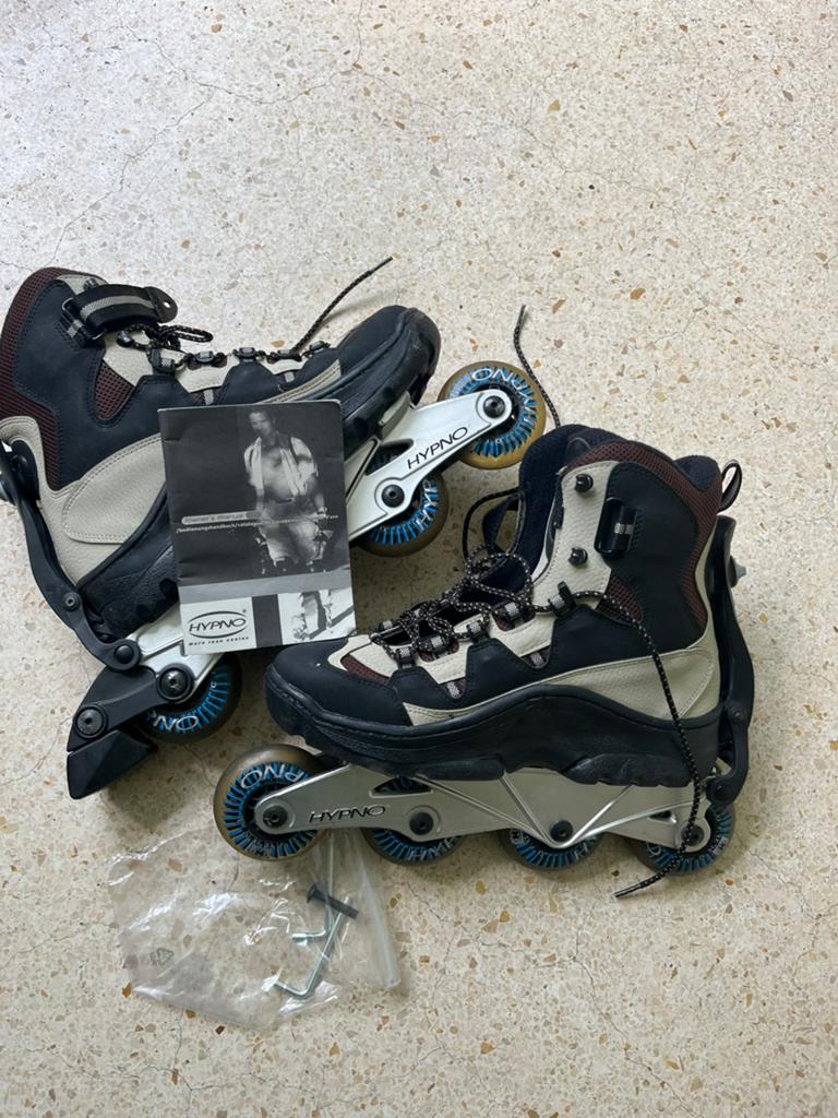 Mooie Hypno skates maat 42,5    met klikbare wielen, Sport en Fitness, Ophalen of Verzenden, Zo goed als nieuw, Inline skates 4 wielen