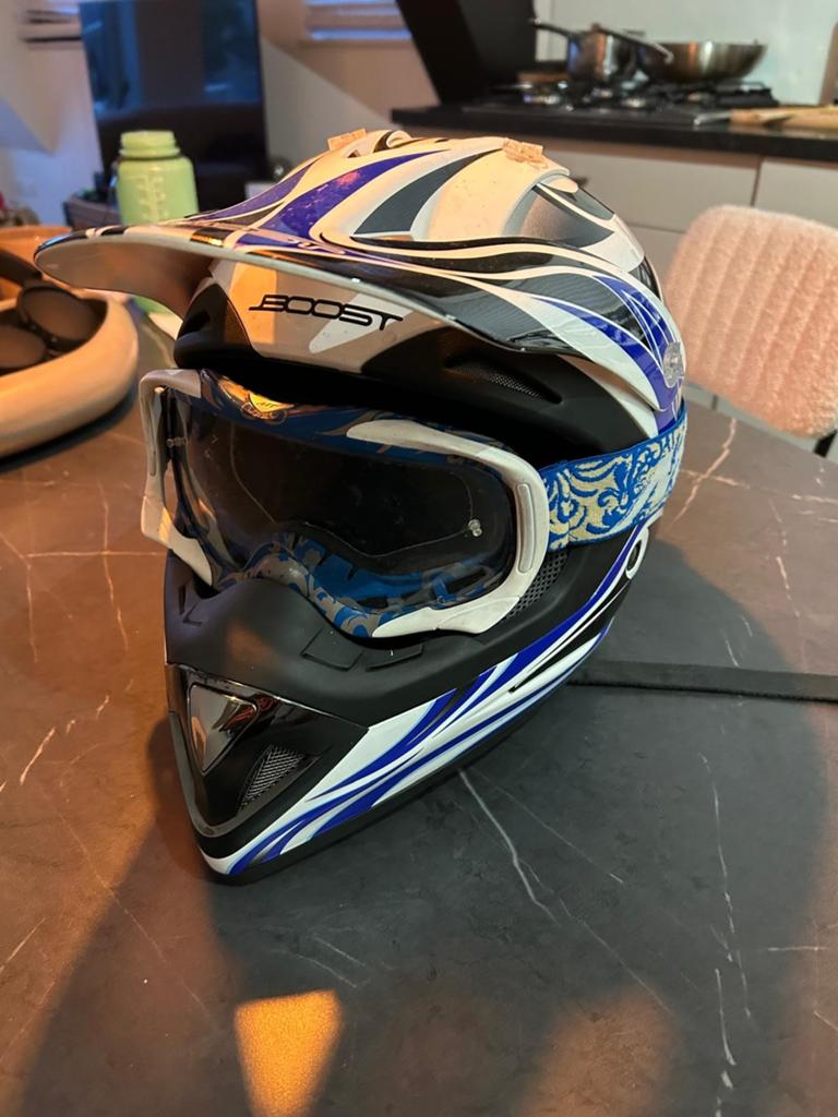 Boost enduro/cross helm, Overige merken, Offroadhelm, XL, Ophalen of Verzenden
