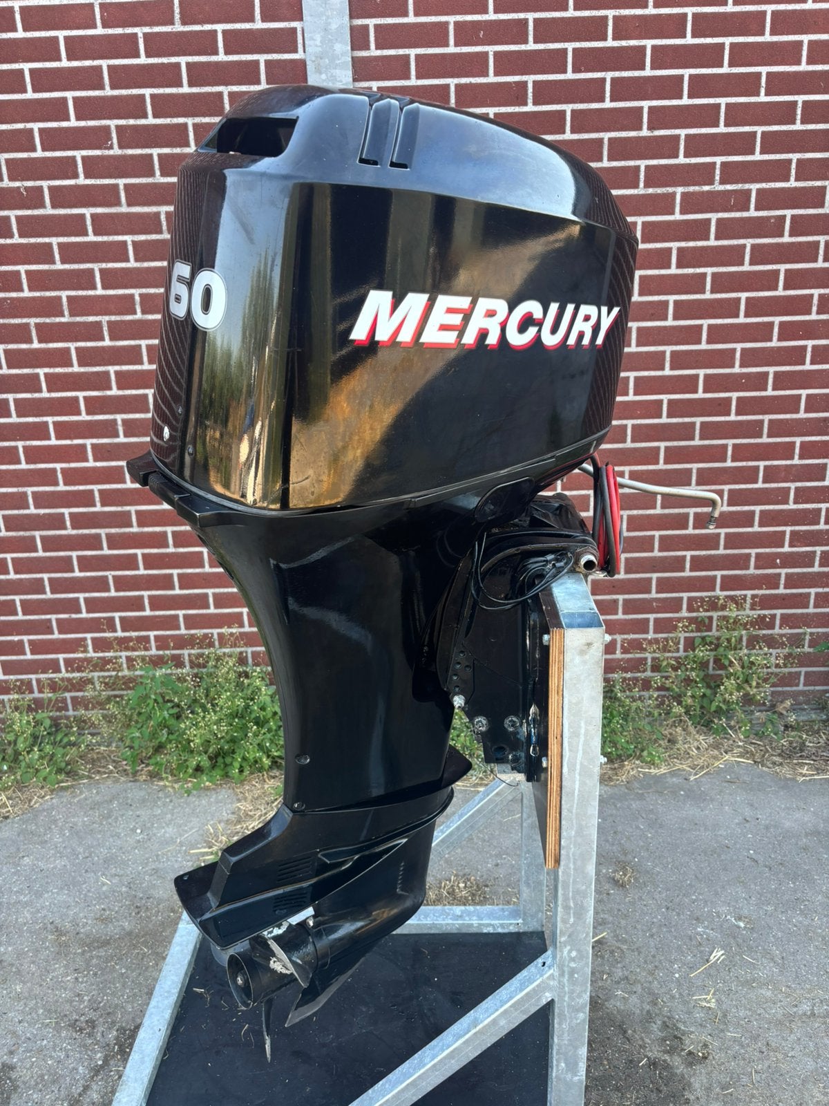 Mercury 60 pk 4 takt EFI langstaart, Ophalen, Viertaktmotor, Zo goed als nieuw, 30 pk of meer