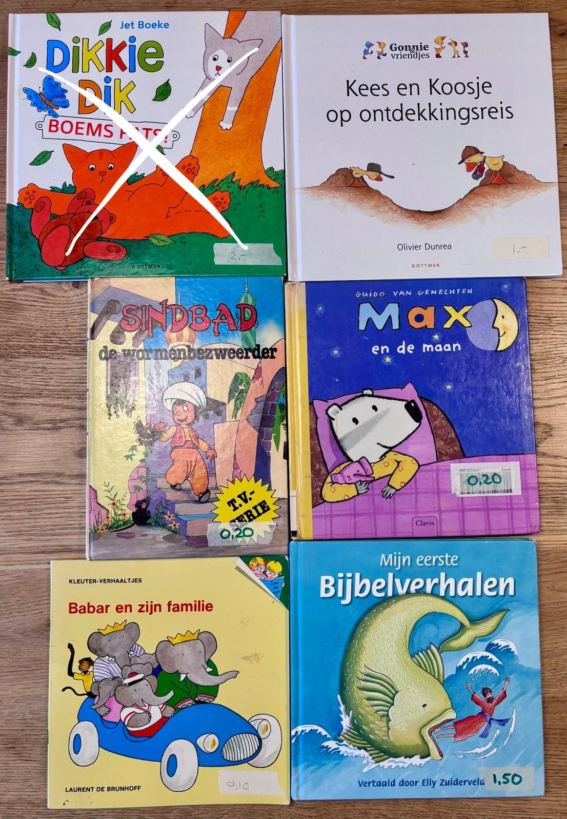 Diverse kinderboeken: Nijntje, Dikkie Dik, Babar en meer, Boeken, Ophalen of Verzenden, Gelezen, 3 tot 4 jaar