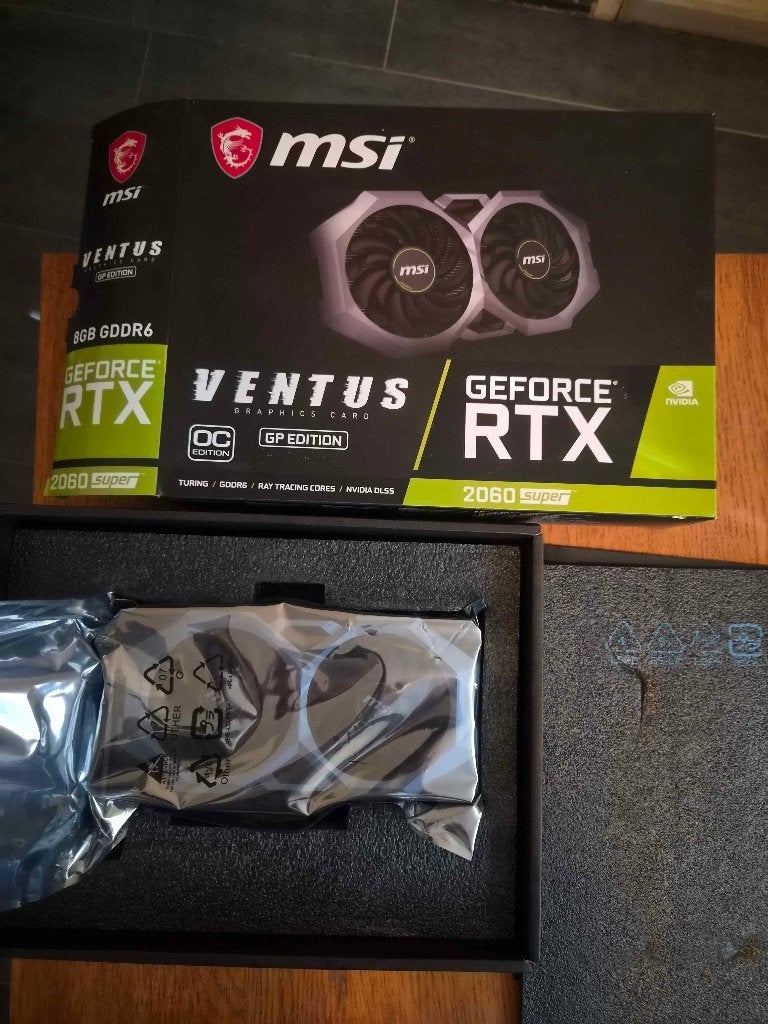 msi geforce rtx 2060 super 8gb ventus oc, Computers en Software, Videokaarten, Ophalen, PCI-Express 3, Gebruikt, GDDR6
