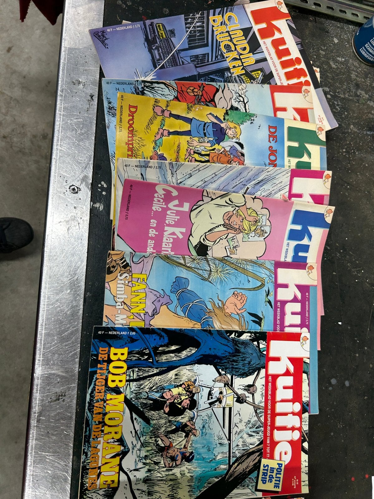 Kuifje weekblad, Meerdere comics, Ophalen of Verzenden, Gelezen, Europa