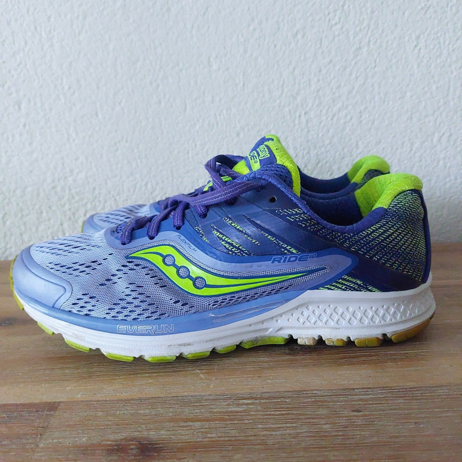 Saucony Ride10 hardloopschoenen maat 38,5, Overige kleuren, Sportschoenen, Ophalen of Verzenden, Zo goed als nieuw