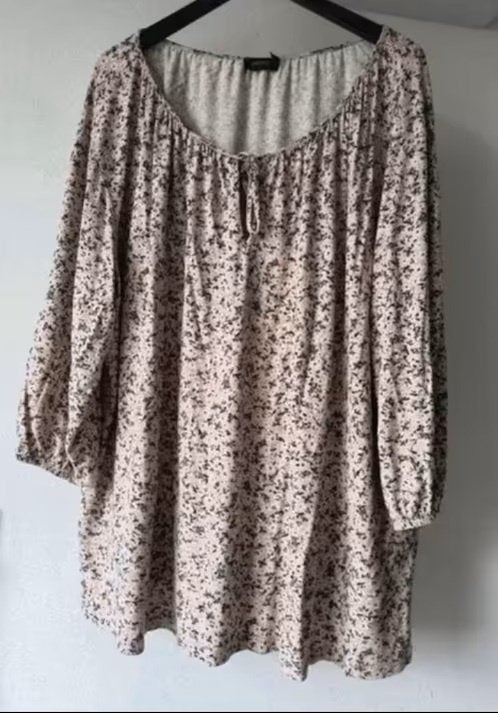 Mooi roze/blauw tinten tuniek merk Yesta maat 52/54, Kleding | Dames, Grote Maten, Verzenden, Blouse of Tuniek, Yesta, Zo goed als nieuw