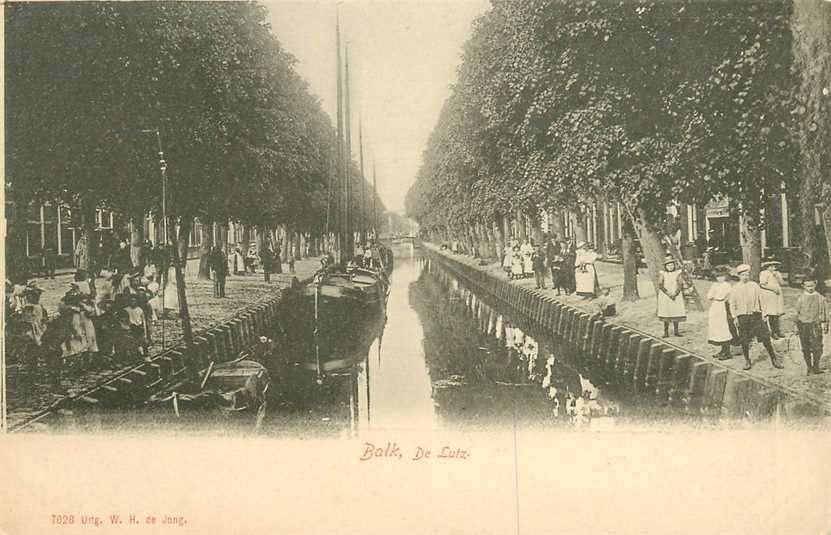 380-731-035 Balk De Lutz, Verzamelen, Verzenden, Voor 1920, Friesland