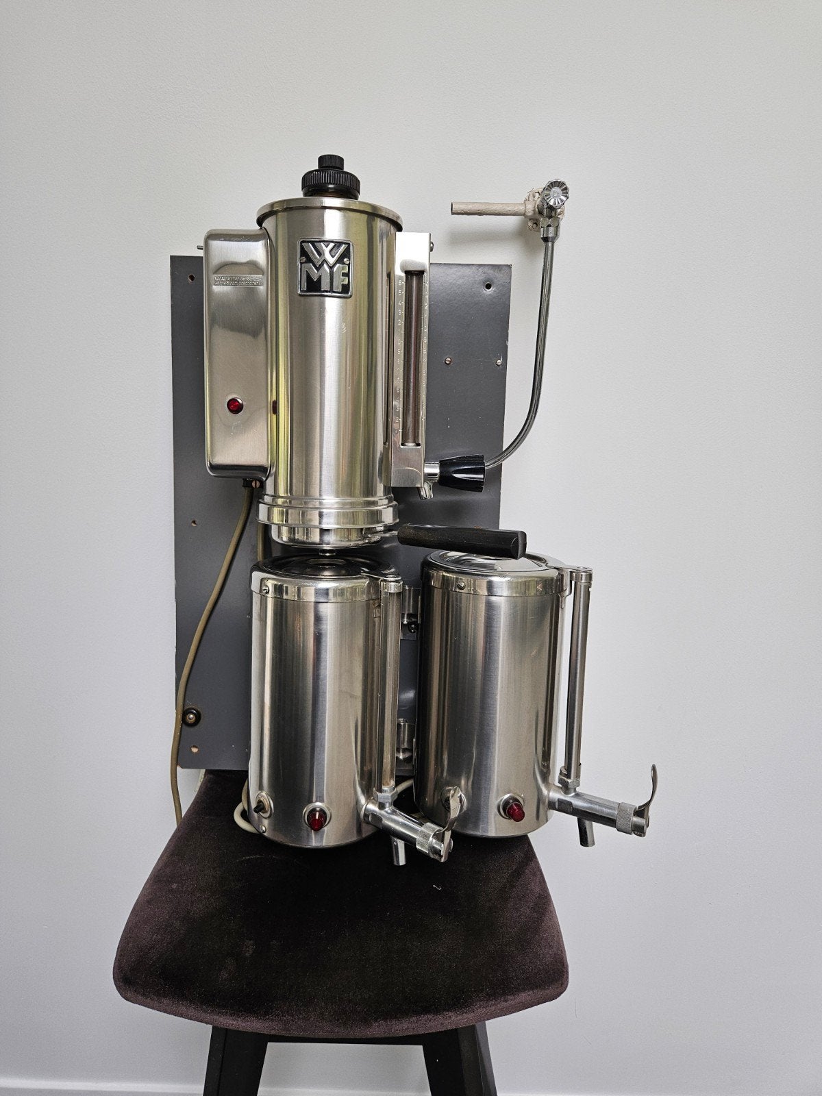 Vintage WMF Espresso Apparaat - Klassieke Koffiemachine, Gebruikt, Espresso apparaat, 10 kopjes of meer, Gemalen koffie