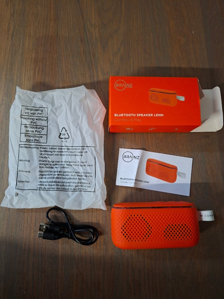 Brainz bluetooth speaker lenn, Overige merken, Overige typen, Nieuw, Ophalen of Verzenden