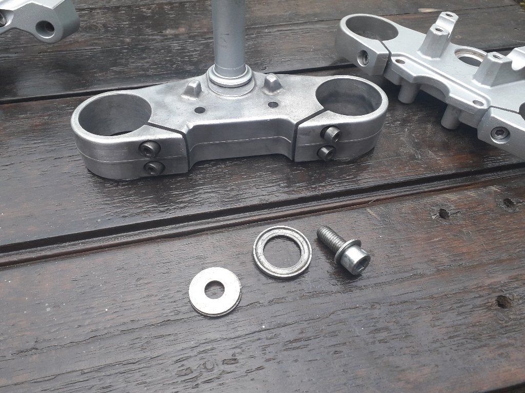 Voorvork T-stuk Puch Maxi ombouwset Derbi GPR Senda UPSD, Ophalen of Verzenden, Gebruikt, Frame