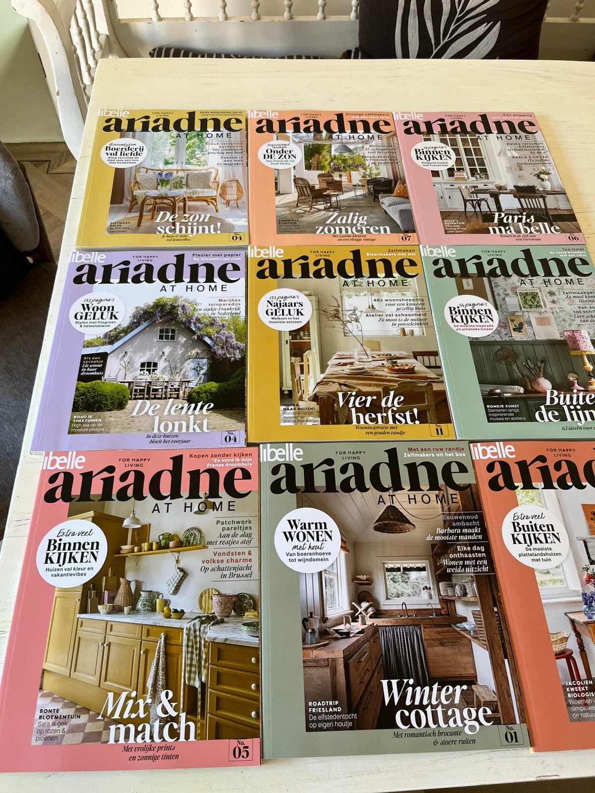 10 st Ariadne at Home Tijdschriften Zgan, Ophalen, Zo goed als nieuw, Damesbladen