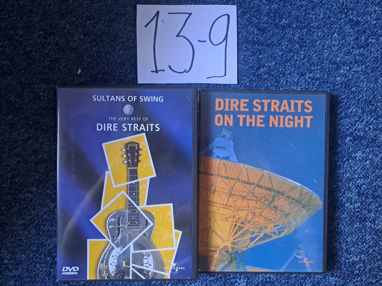 Dire Straits DVD's: Sultans of Swing & On the Night, Alle leeftijden, Ophalen of Verzenden, Zo goed als nieuw, Concert
