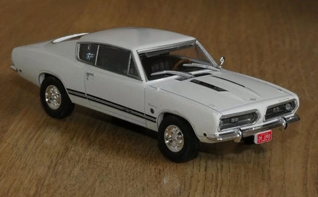 Plymouth Barracuda Formula S 1968 1/43 American cars # 139, Verzenden, Nieuw, Auto, Overige merken