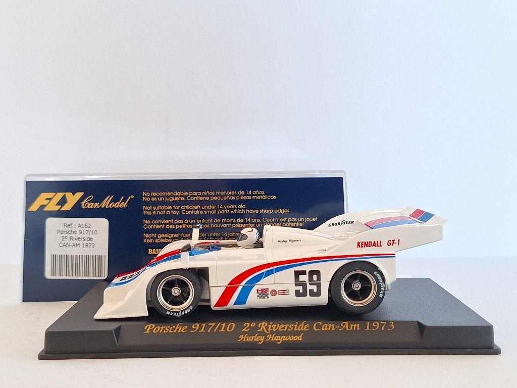 Fly Porsche 917/10 Riverside Can-Am 1973 Hurley Heywood A162, Overige merken, Racebaan, Fly, Nieuw