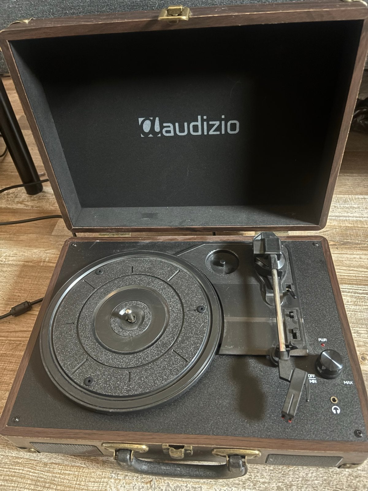 Audizio Platenspeler - Draagbaar en Stijlvol