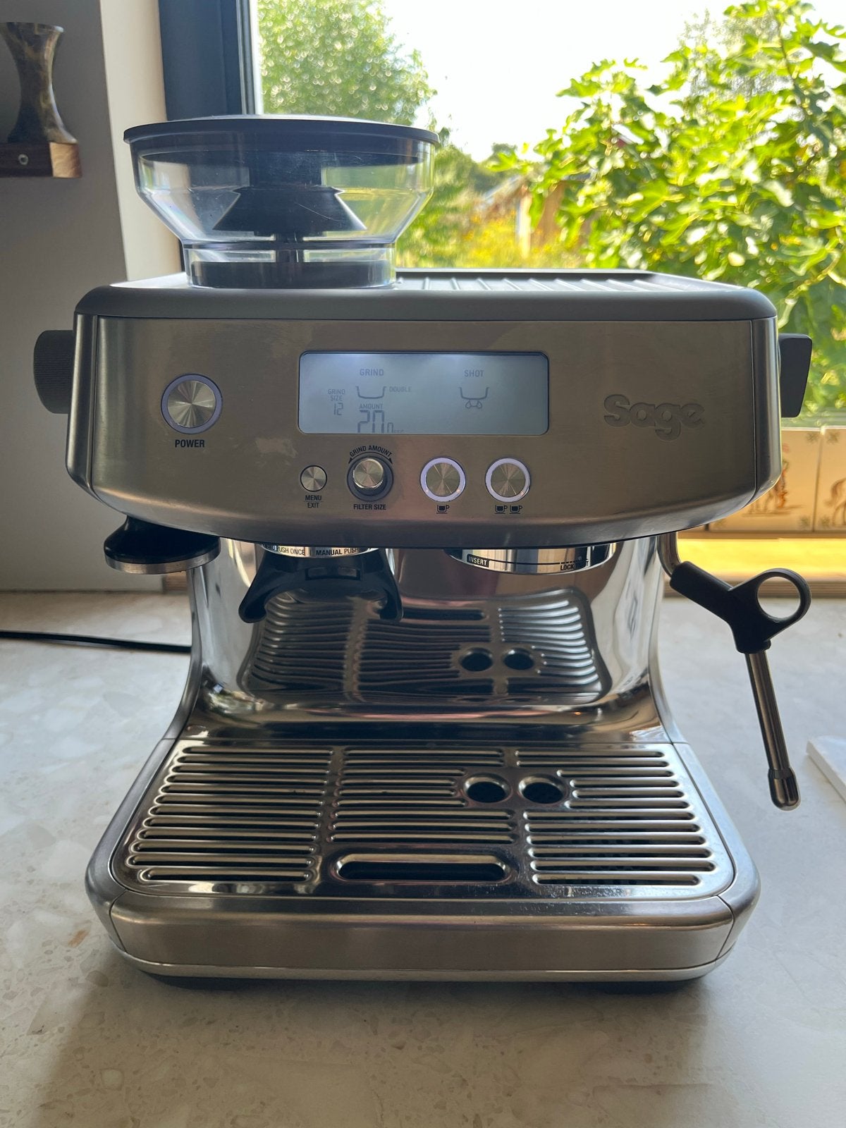 Sage Barista Pro - Espresso Machine, Ophalen, Afneembaar waterreservoir, Gebruikt, Espresso apparaat