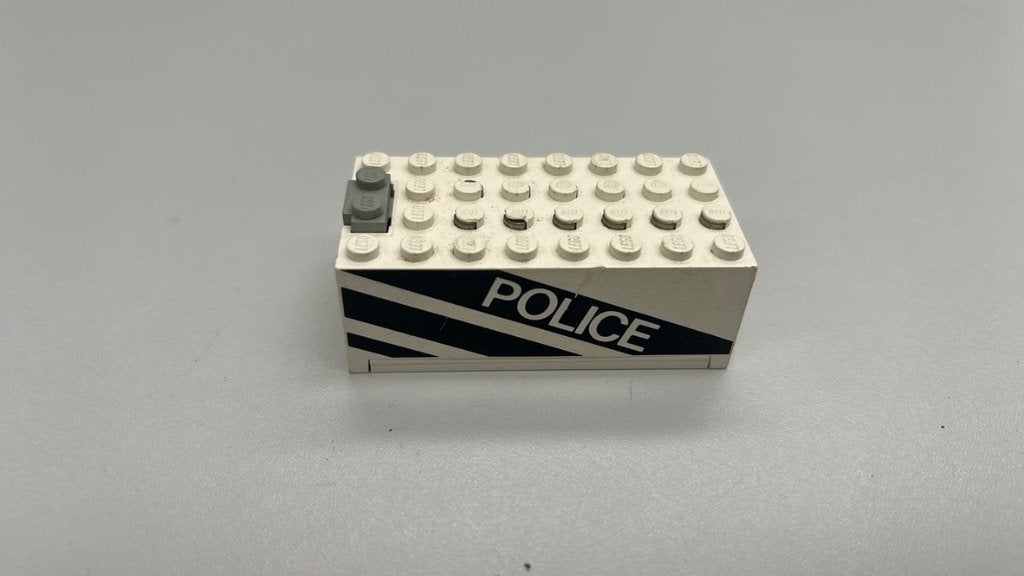 SB2881 Lego batterijbox 9 volt 4760c01 opdruk police, Ophalen of Verzenden, Zo goed als nieuw