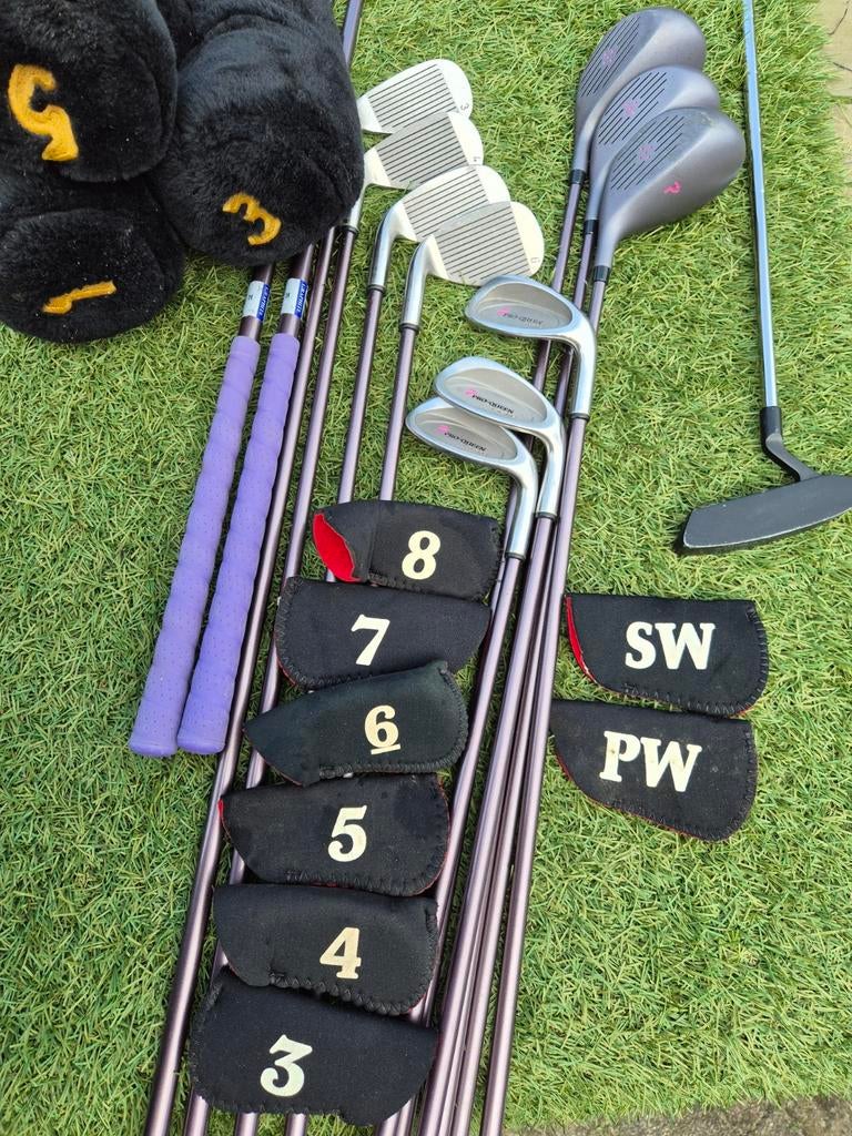 PRO-QUEEN dames golfset, Sport en Fitness, Golf, Ophalen of Verzenden, Gebruikt, Set