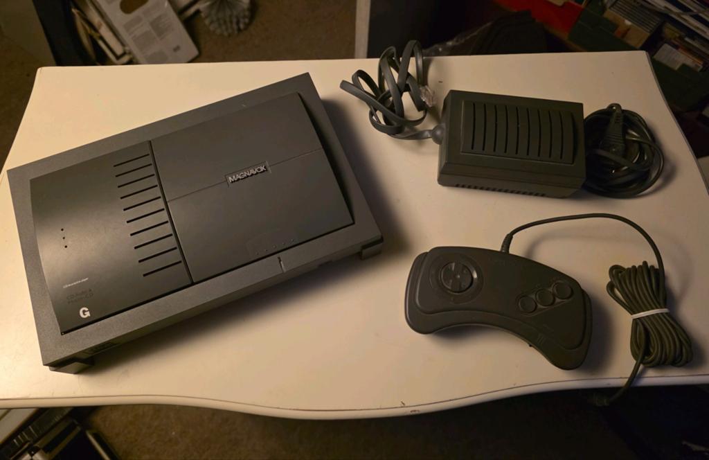 Vintage! Magnavox CD-i 450 gameconsole set met controller, Ophalen of Verzenden